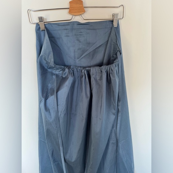 Vintage Calypso 100% Silk Bustle Maxi Skirt - Picture 3 of 5